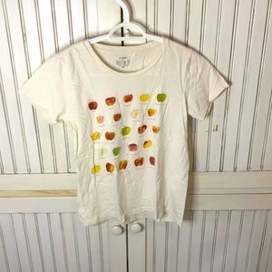 jcrew apples tshirt